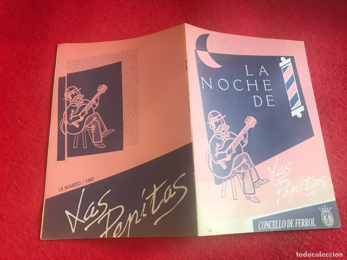 Collectionnisme Papier divers: FOLLETO. RONDALLA A LAS LAS PEPITAS. PEPITAS 1987. FERROL