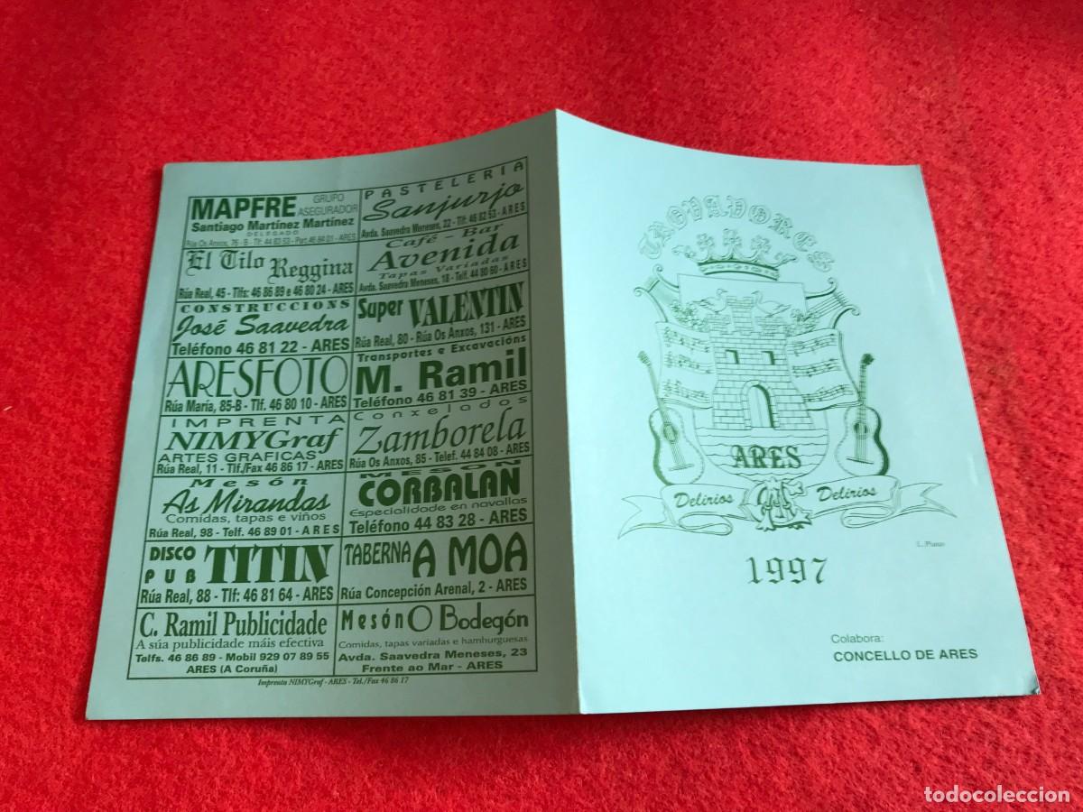 Paper Collecting Others: FOLLETO. RONDALLA A LAS LAS PEPITAS. TROVADORES ARES. 1997. ARES-FERROL.