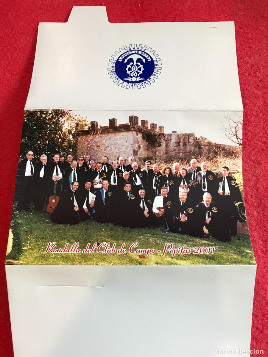 Collectionnisme Papier divers: FOLLETO. RONDALLA A LAS LAS PEPITAS. RONDALLA CLUB DE CAMPO. 2001. FERROL.