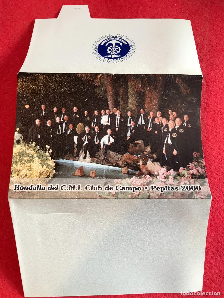 Collectionnisme Papier divers: FOLLETO. RONDALLA A LAS LAS PEPITAS. RONDALLA CLUB DE CAMPO. 2000. FERROL.
