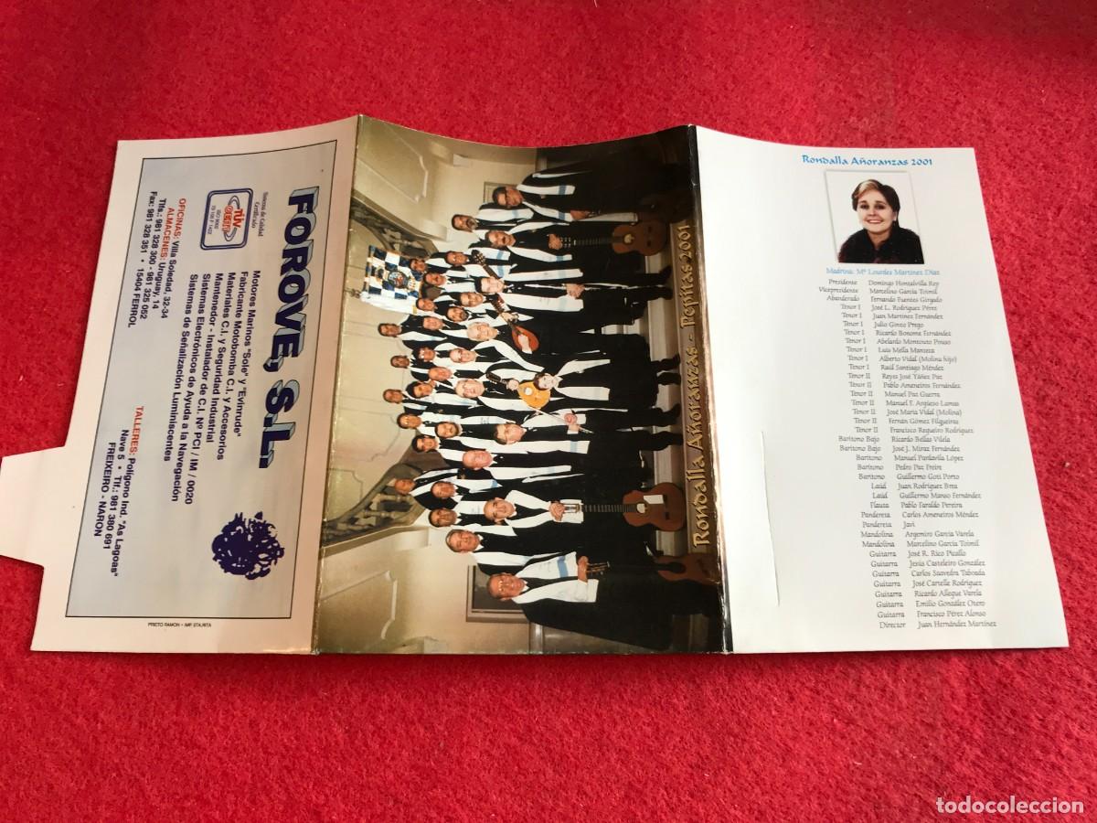 Sammelleidenschaft Andere Papierartikel: FOLLETO. RONDALLA A LAS LAS PEPITAS. RONDALLA A&Ntilde;ORANZAS. 2001. FERROL.