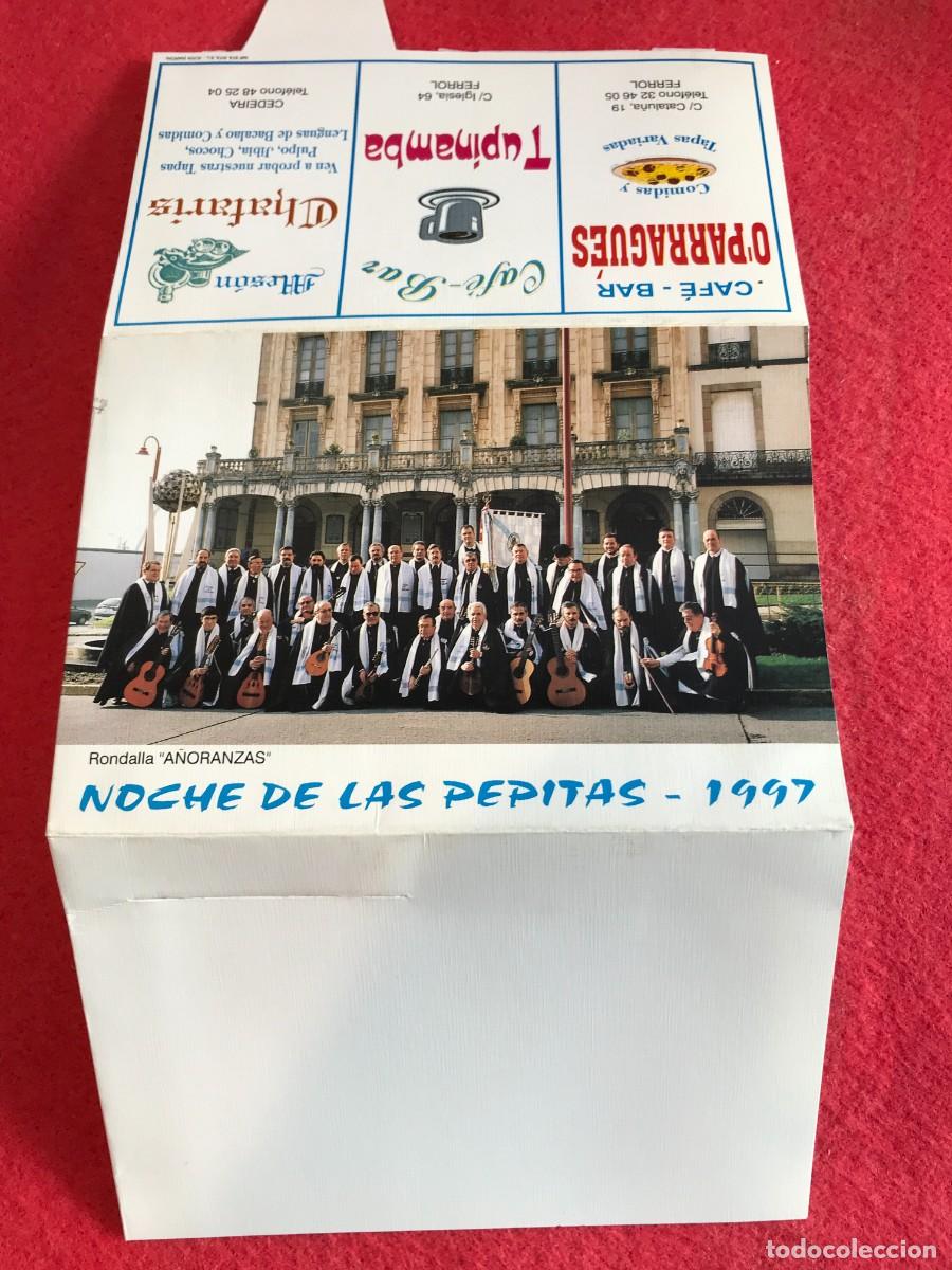 Collectionnisme Papier divers: FOLLETO. RONDALLA A LAS LAS PEPITAS. RONDALLA A&Ntilde;ORANZAS. 1997. FERROL.