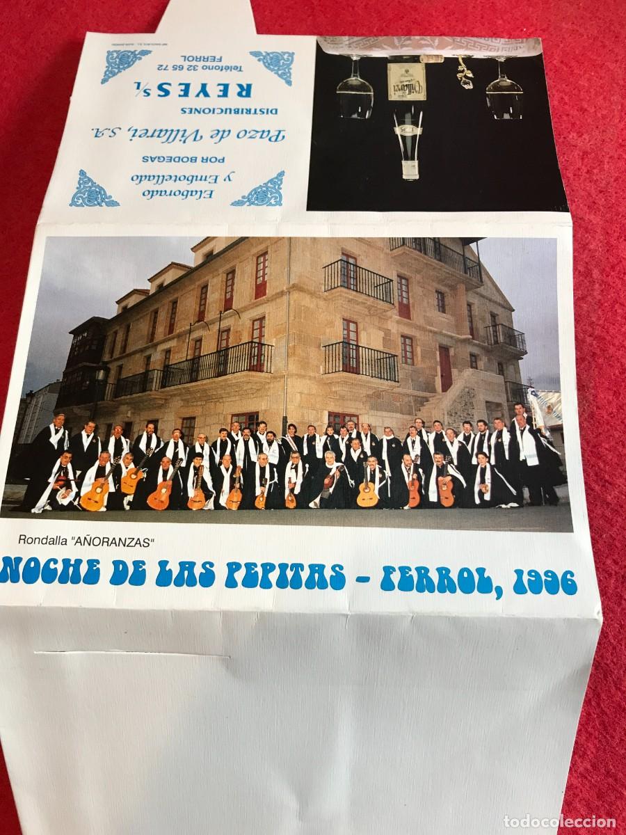 Collectionnisme Papier divers: FOLLETO. RONDALLA A LAS LAS PEPITAS. RONDALLA A&Ntilde;ORANZAS. 1996. FERROL.