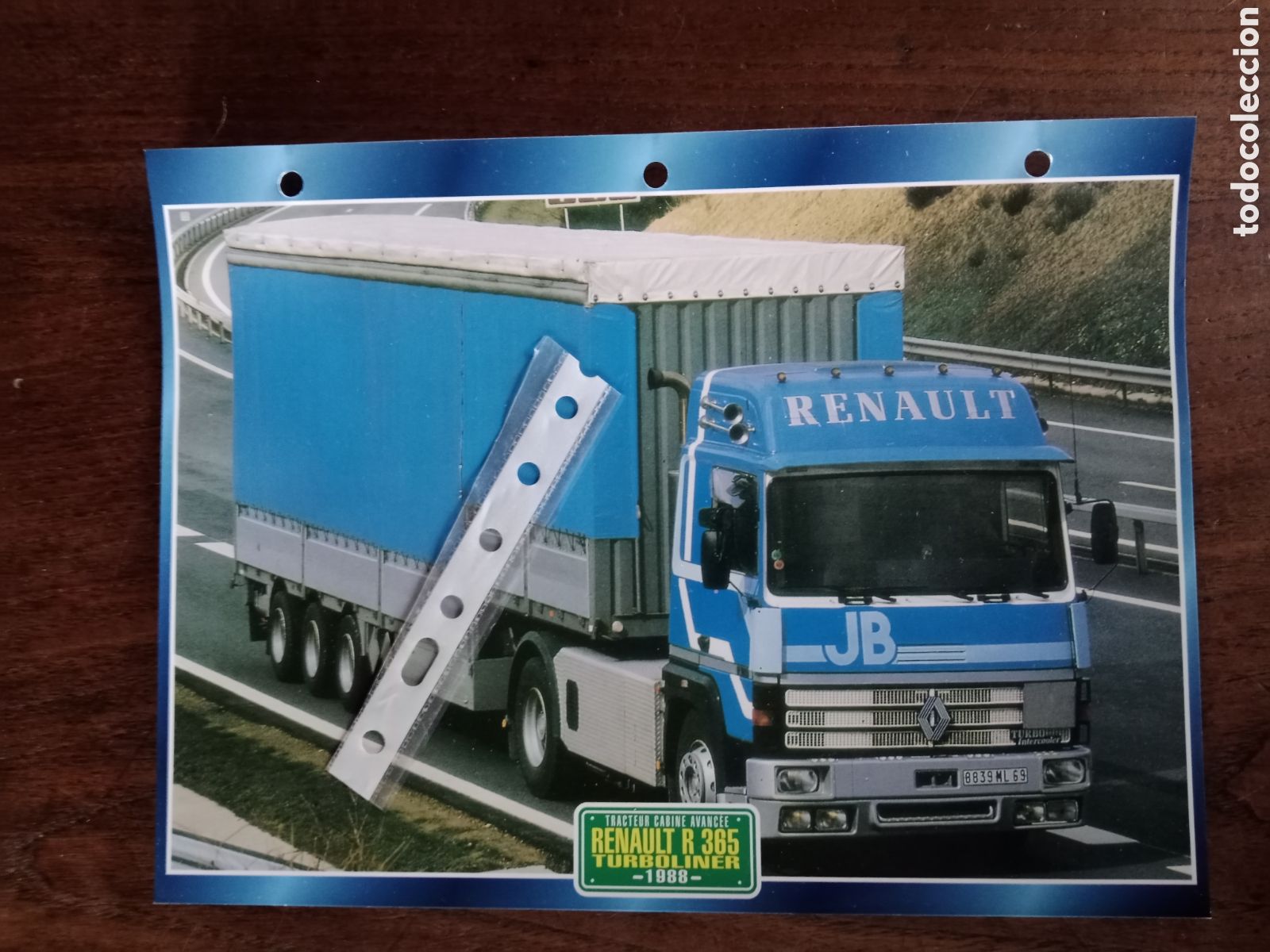 Paper Collecting Others: Ficha camion Renault R 365