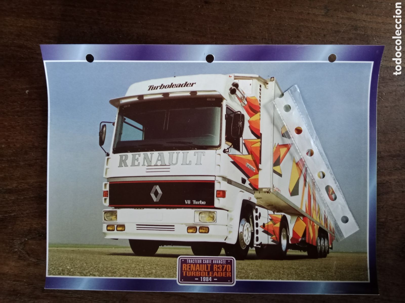 Paper Collecting Others: Ficha camion Renault R 370