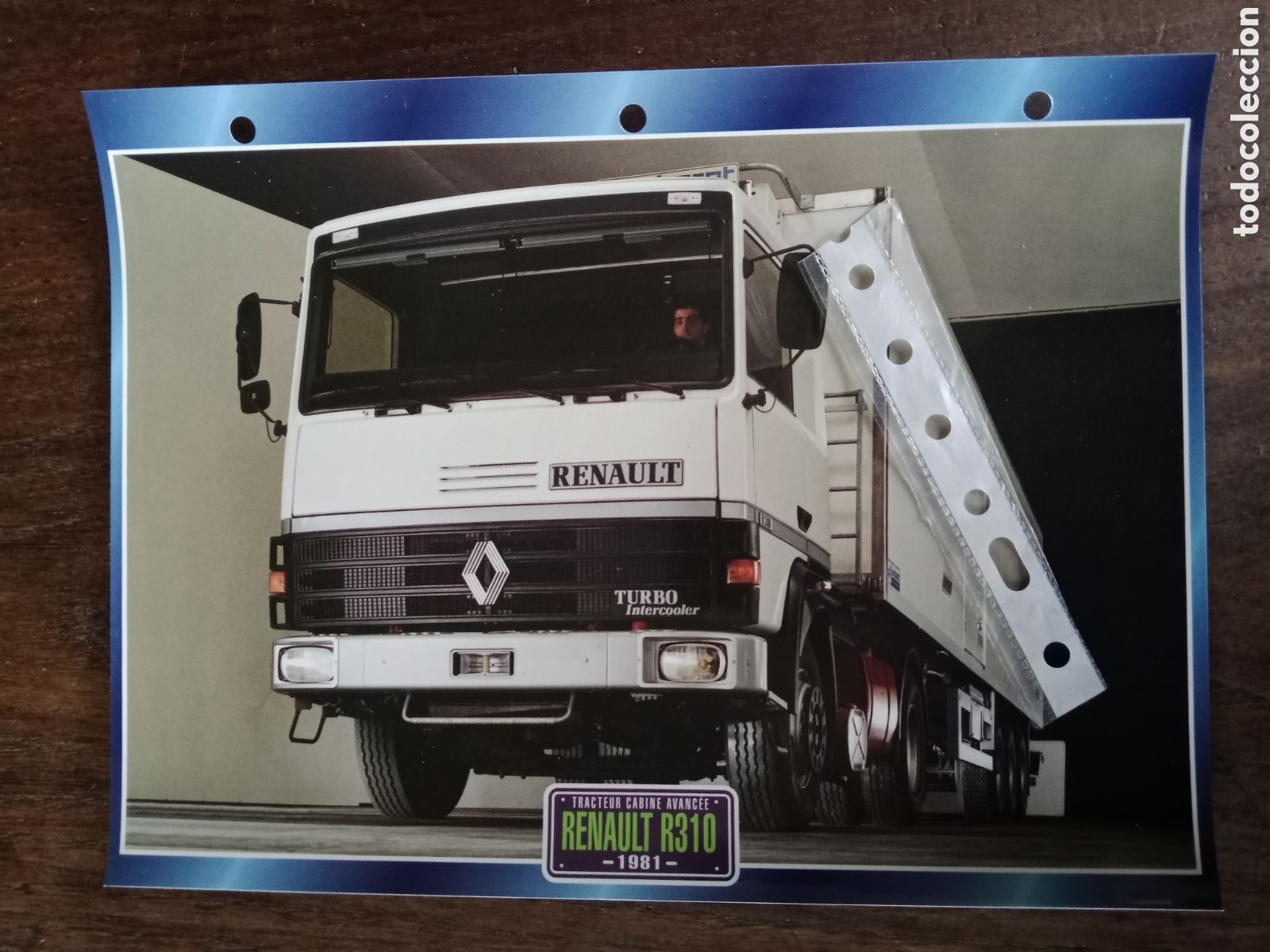Paper Collecting Others: Ficha camion Renault R 310