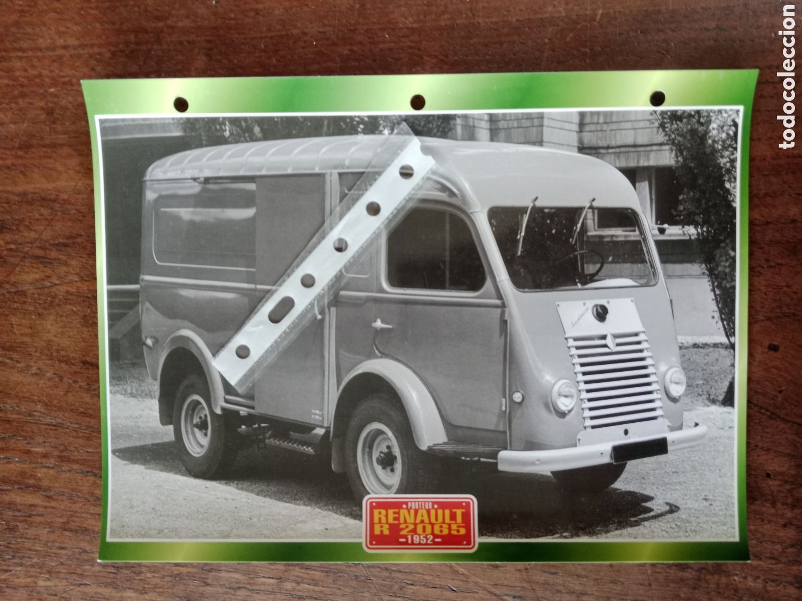 Paper Collecting Others: Ficha furgoneta Renault R 2065