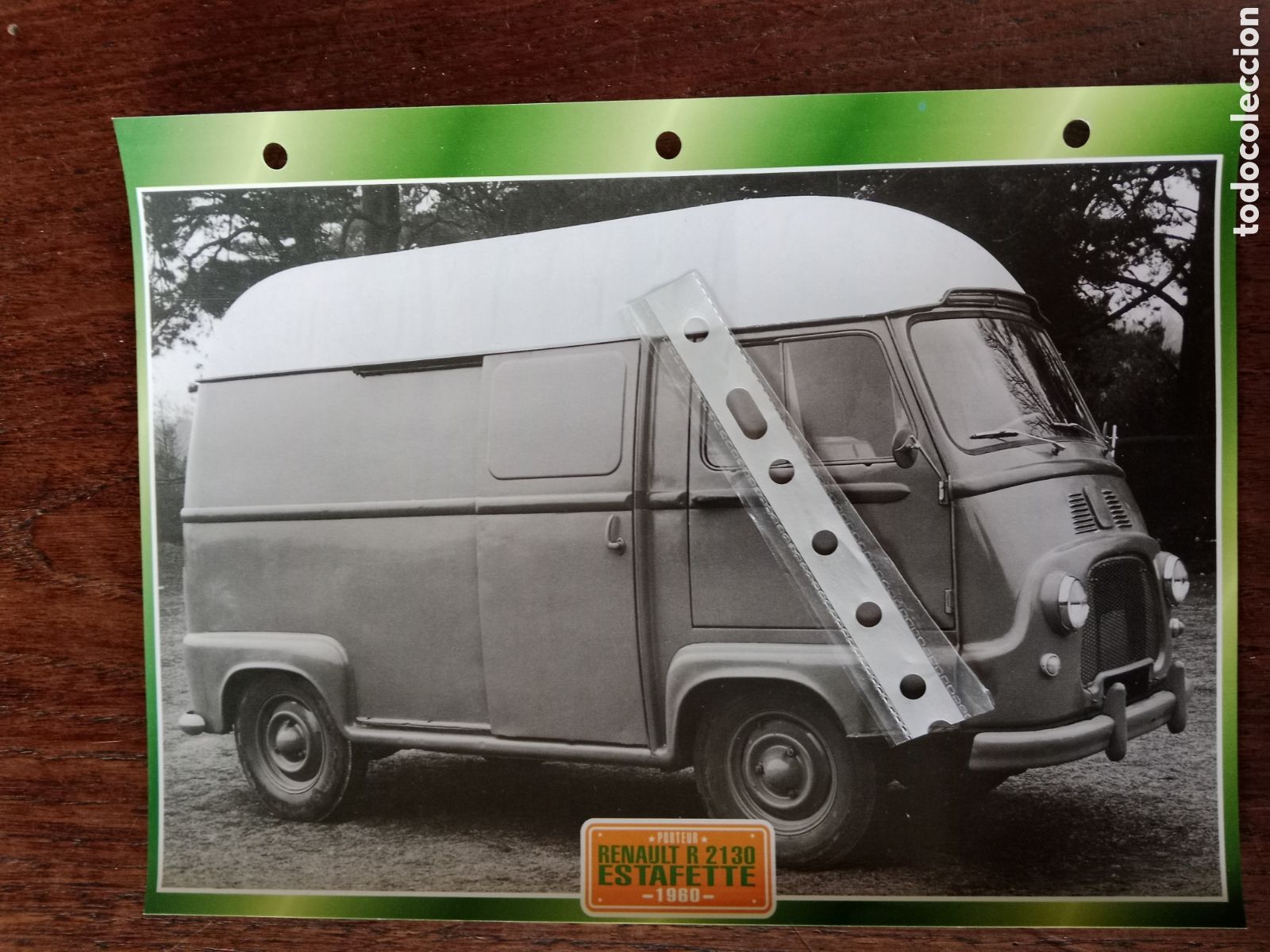 Paper Collecting Others: Ficha furgoneta Renault R 2130