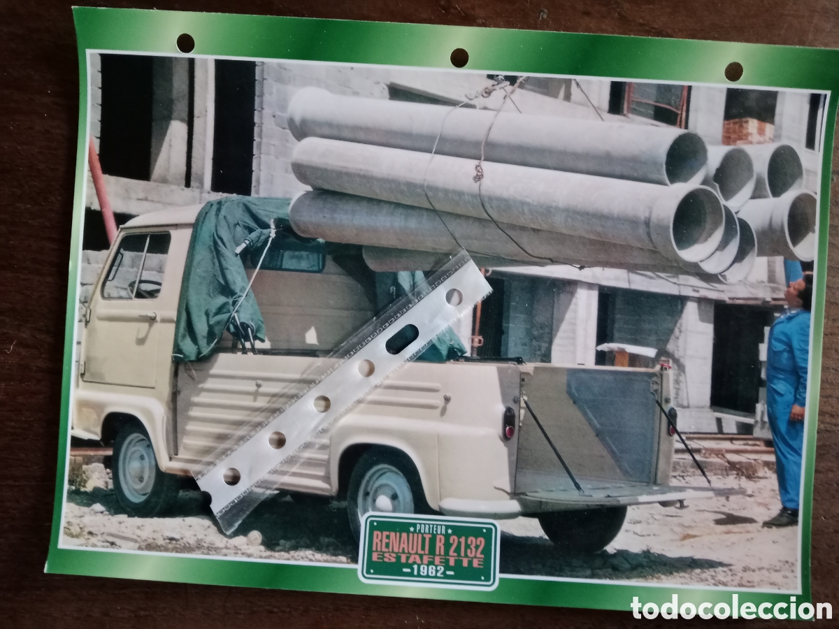 Paper Collecting Others: Ficha furgoneta Renault R 2132