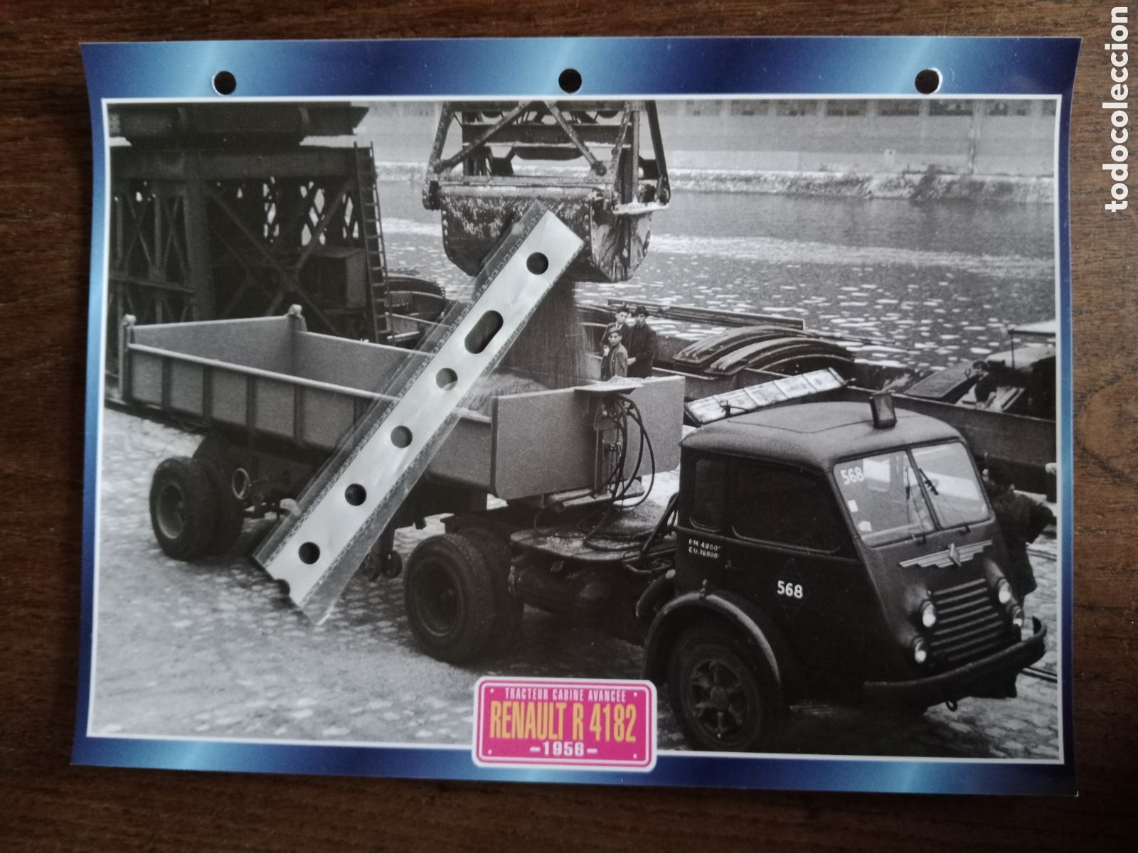 Paper Collecting Others: Ficha camion Renault R 4182