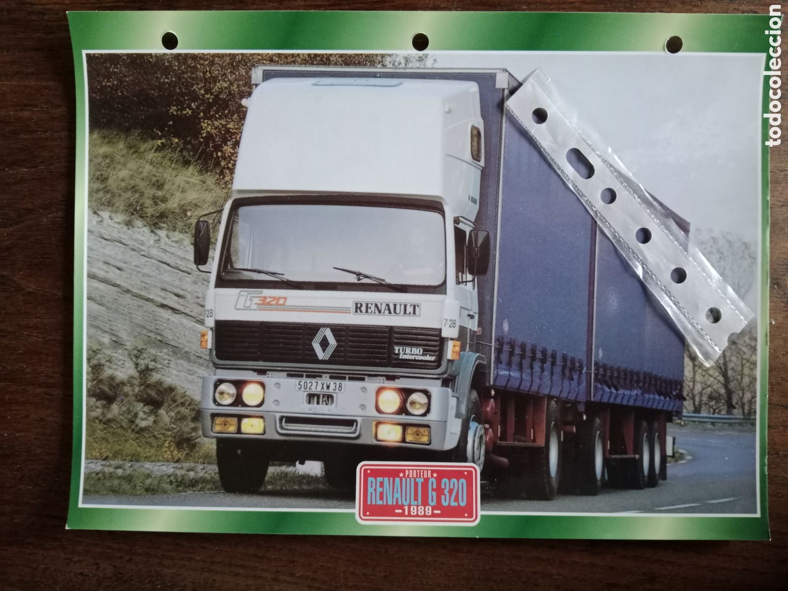 Paper Collecting Others: Ficha camion Renault G 320
