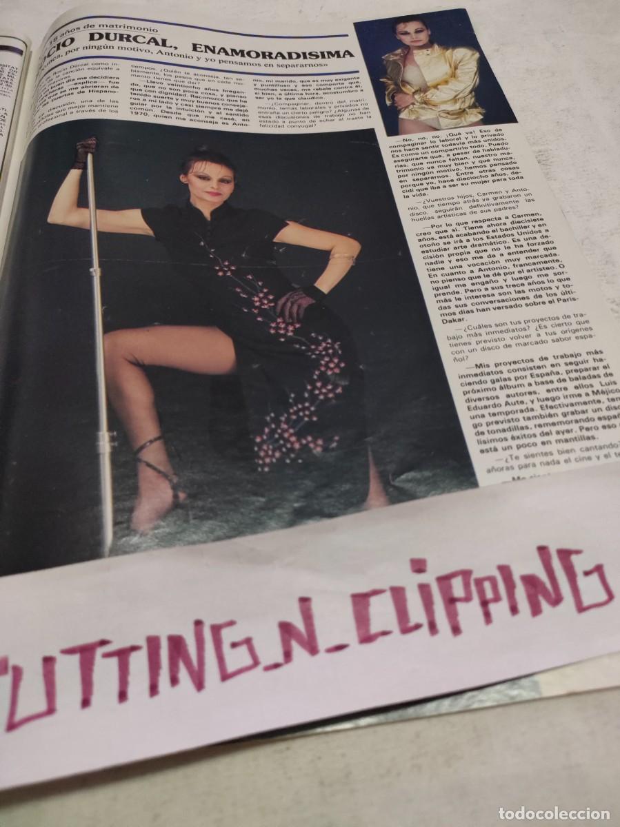 Otros Art&iacute;culos de Coleccionismo en Papel: Clipping RS881702 ROCIO DURCAL