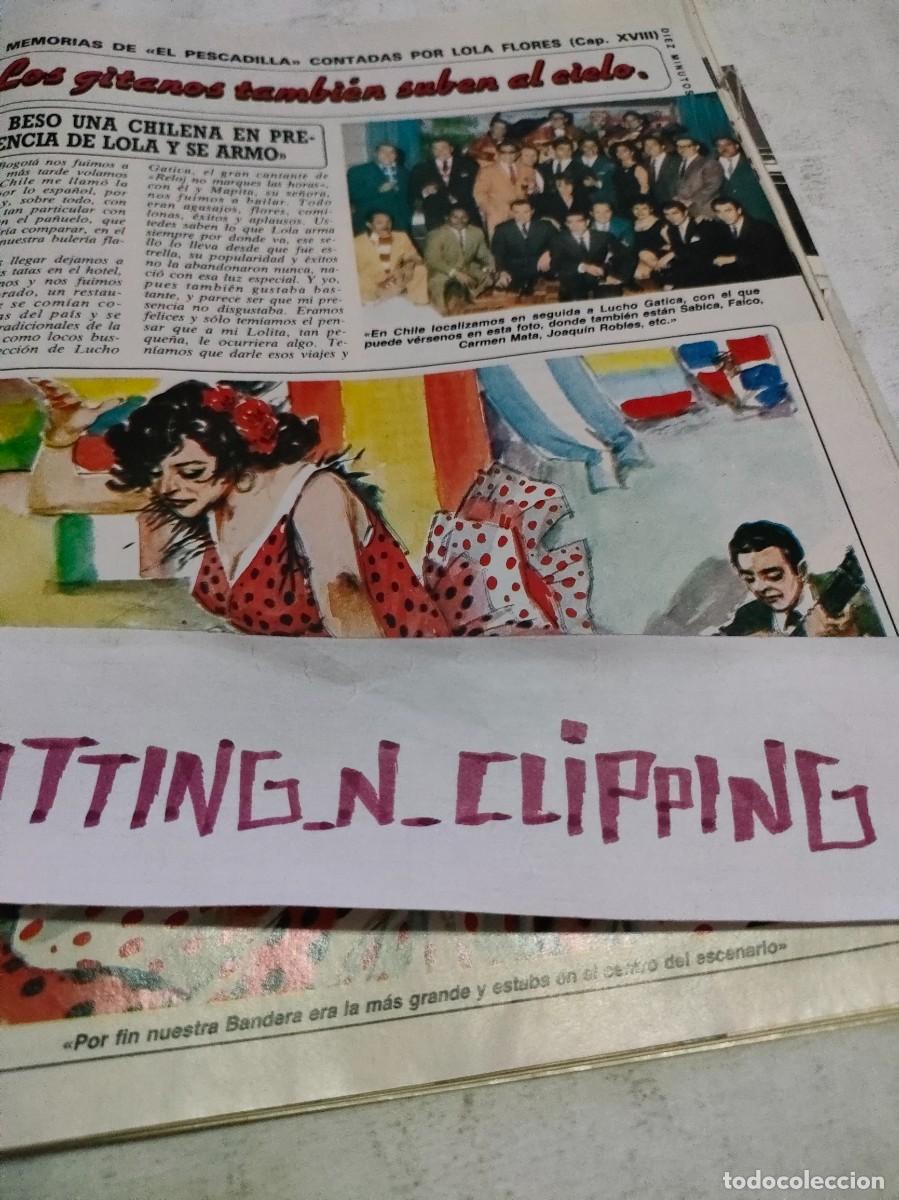 Otros art&iacute;culos de coleccionismo en papel: Clipping DM842010 LOLA FLORES, EL PESCAILLA