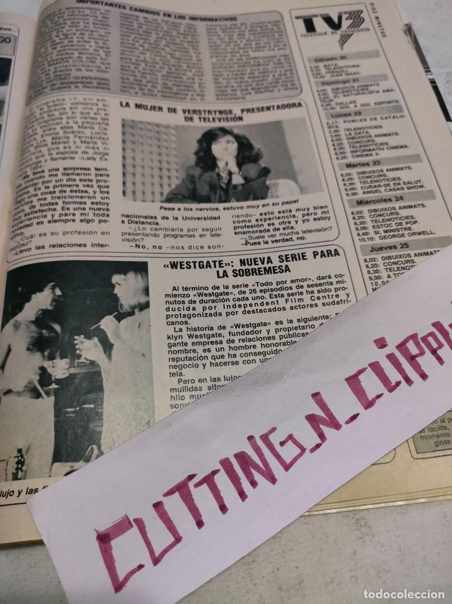 Otros Art&iacute;culos de Coleccionismo en Papel: Clipping DM842010 MARIA VIDAURRETA, WESTGATE, JULIO IGLESIAS, VICTORIA VERA