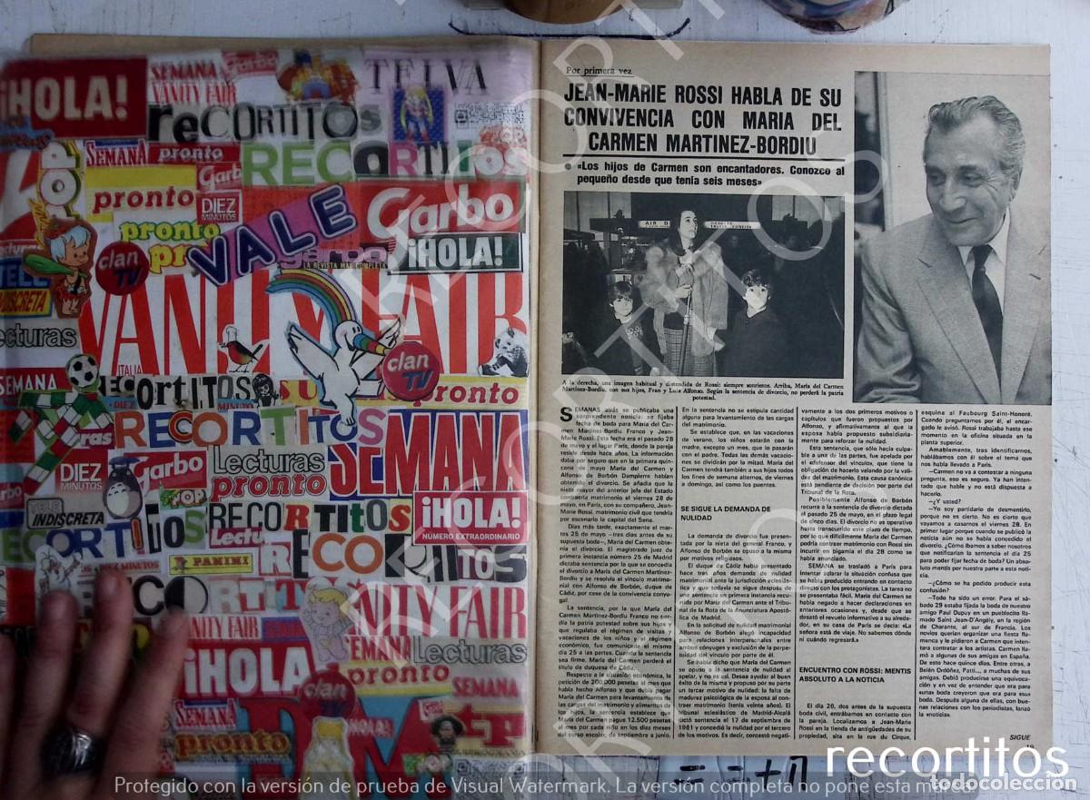 Outros artigos de papel: MARIA DEL CARMEN MARTINEZ BORDIU ROSSI JEAN MARIE ROSSI