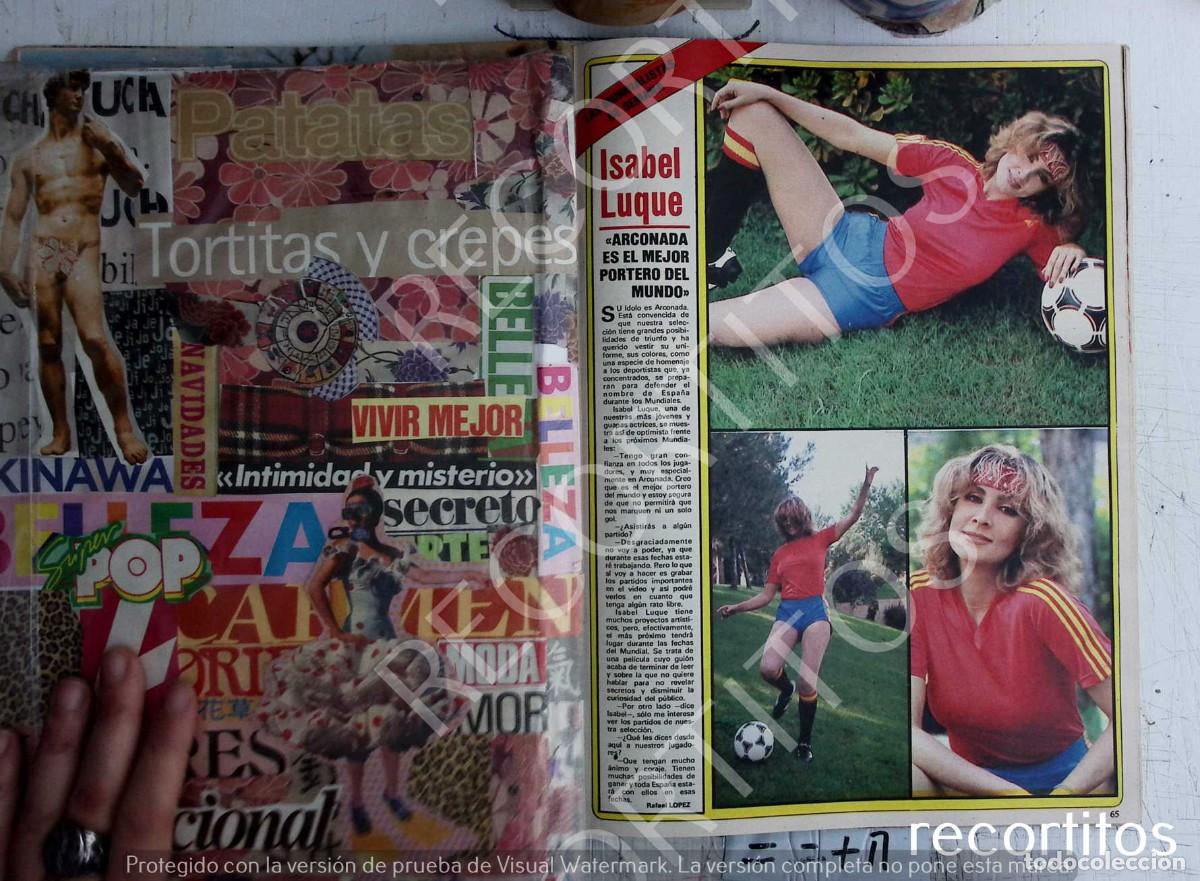 Paper Collecting Others: ISABEL LUQUE EL MUNDIAL 82
