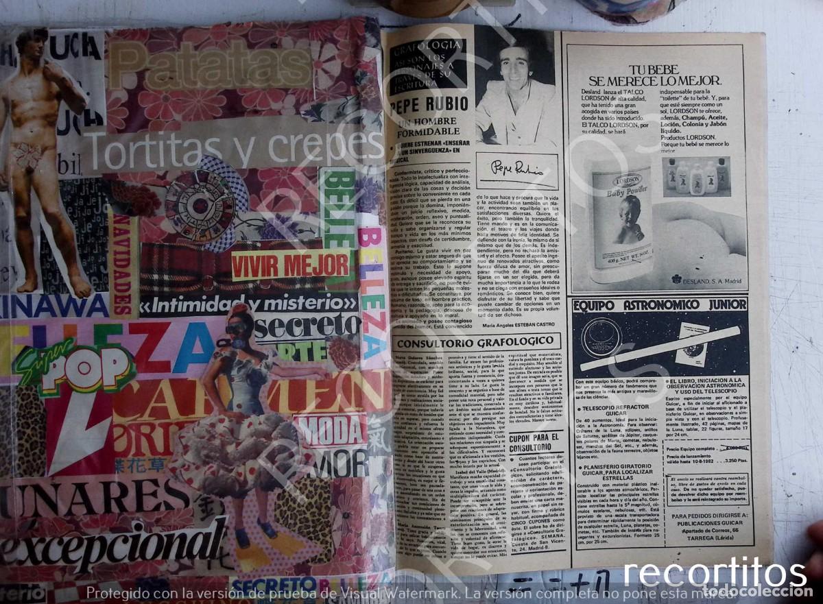 Collectionnisme Papier divers: PEPE RUBIO BEBES LORDSON