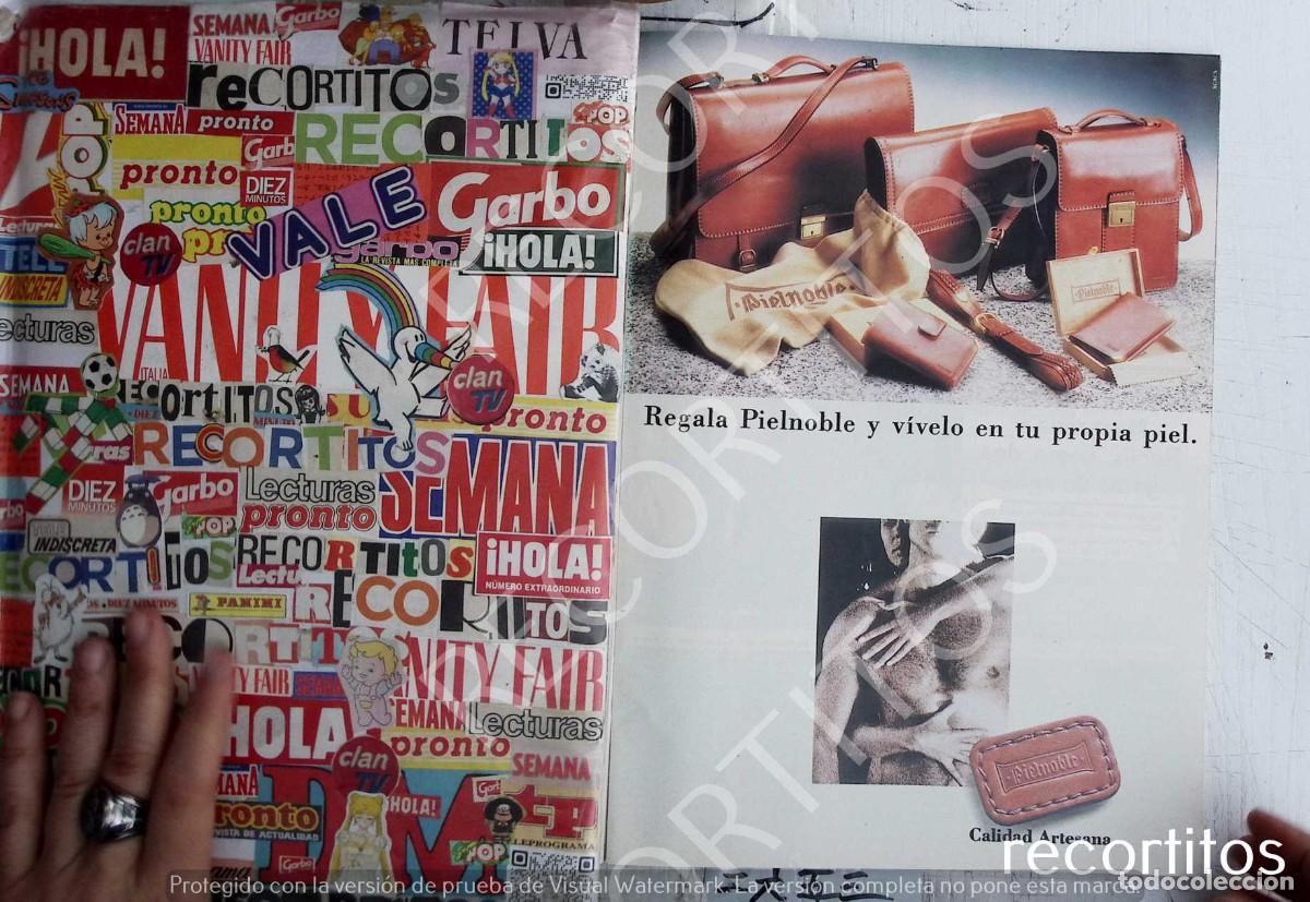 Outros artigos de papel: PIEL NOBLE ANUNCIO PUBLICIDAD