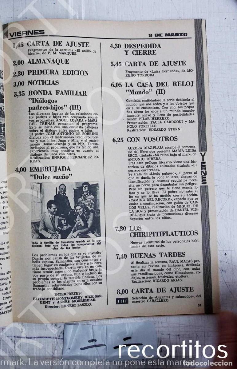 Collectionnisme Papier divers: elizabeth montgomery embrujada BE WITCHED