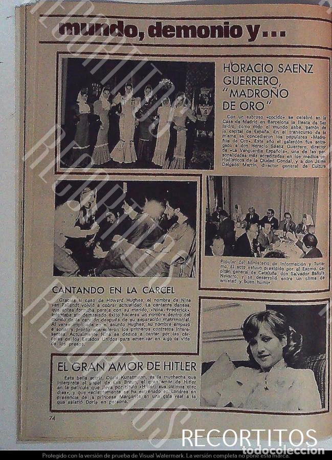 Otros Art&iacute;culos de Coleccionismo en Papel: HORACIO SAENZ GUERRERO NINA VAN PALLANDT DORIS KUNSTMANN