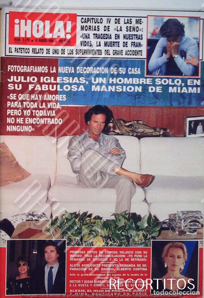 Otros Art&iacute;culos de Coleccionismo en Papel: RECORTE PORTADA JULIO IGLESIAS