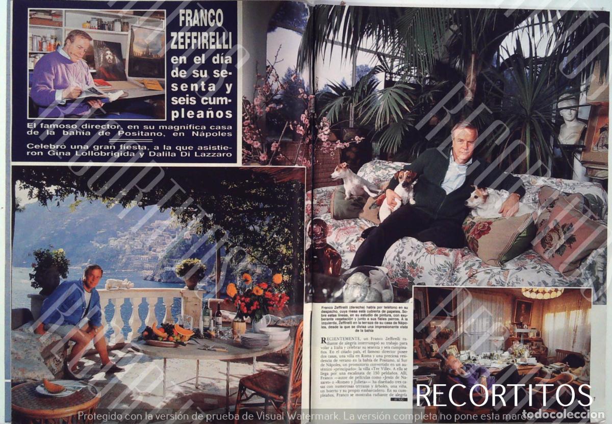 Otros Art&iacute;culos de Coleccionismo en Papel: FRANCO ZEFFIRELLI OTELO ROMEOO Y JULIETA DALIDA DI LAZZARO GINA LOLLOBRIGIDA