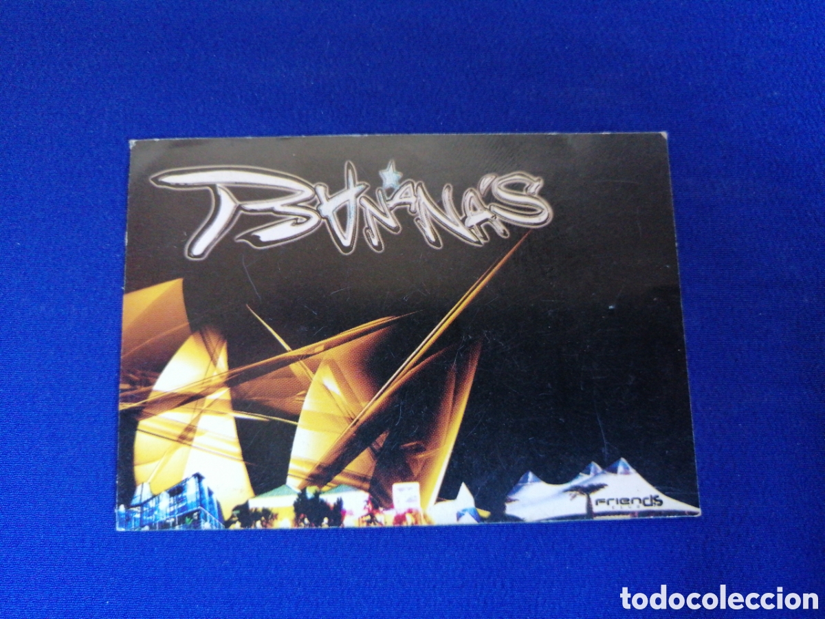 Otros art&iacute;culos de coleccionismo en papel: BANANAS MAXI DISCO FLYER - Foto 1
