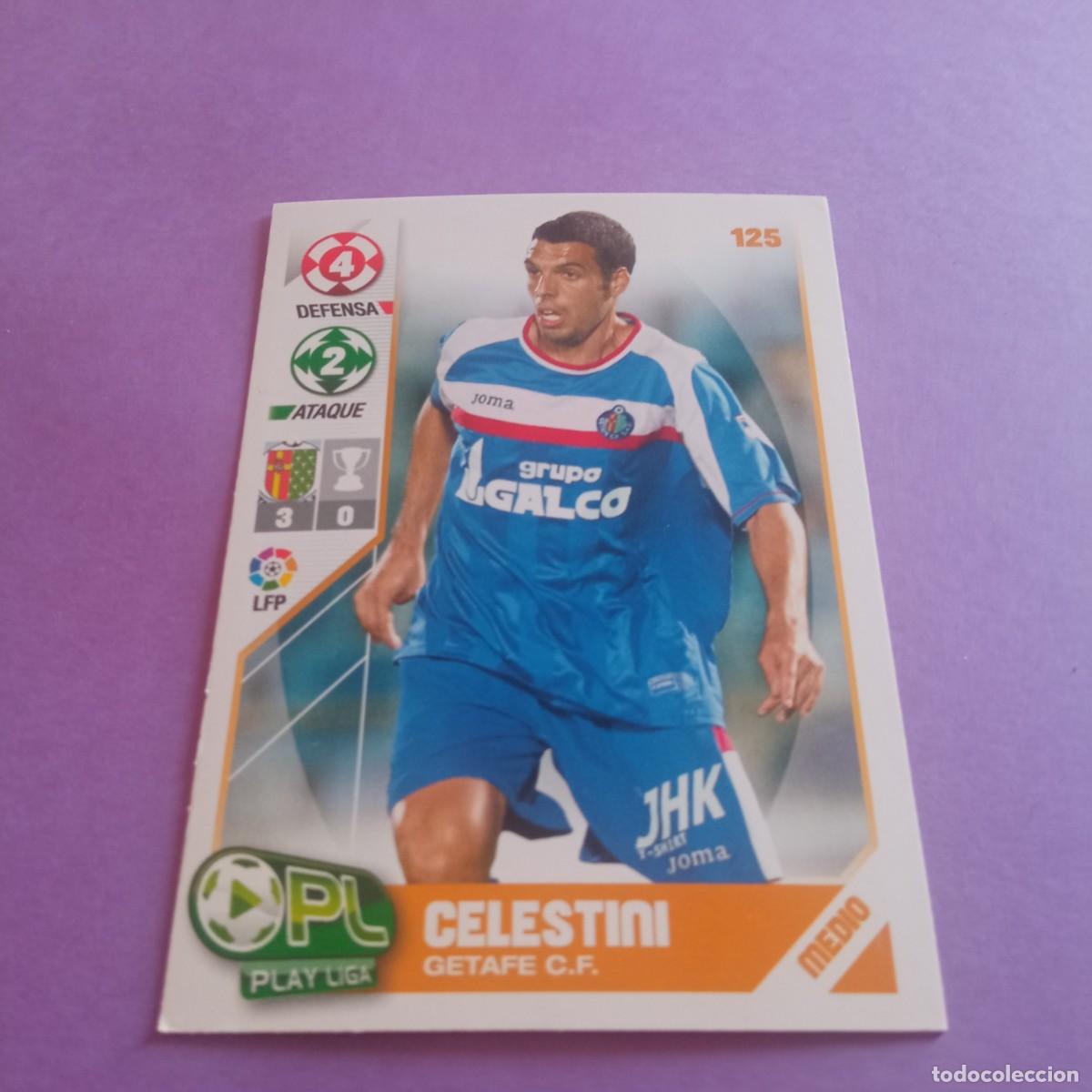 Otros Art&iacute;culos de Coleccionismo en Papel: 125 CELESTINI GETAFE PANINI PLAY LIGA 2007 2008 07 08 NO LIGA ESTE ADRENALYN MEGACRACKS