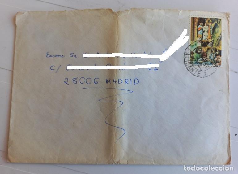 Otros Art&iacute;culos de Coleccionismo en Papel: CARTA DE DOS CHICAS DE VACACIONES EN BENIDORM A UN AMIGO EN MADRID, 1986