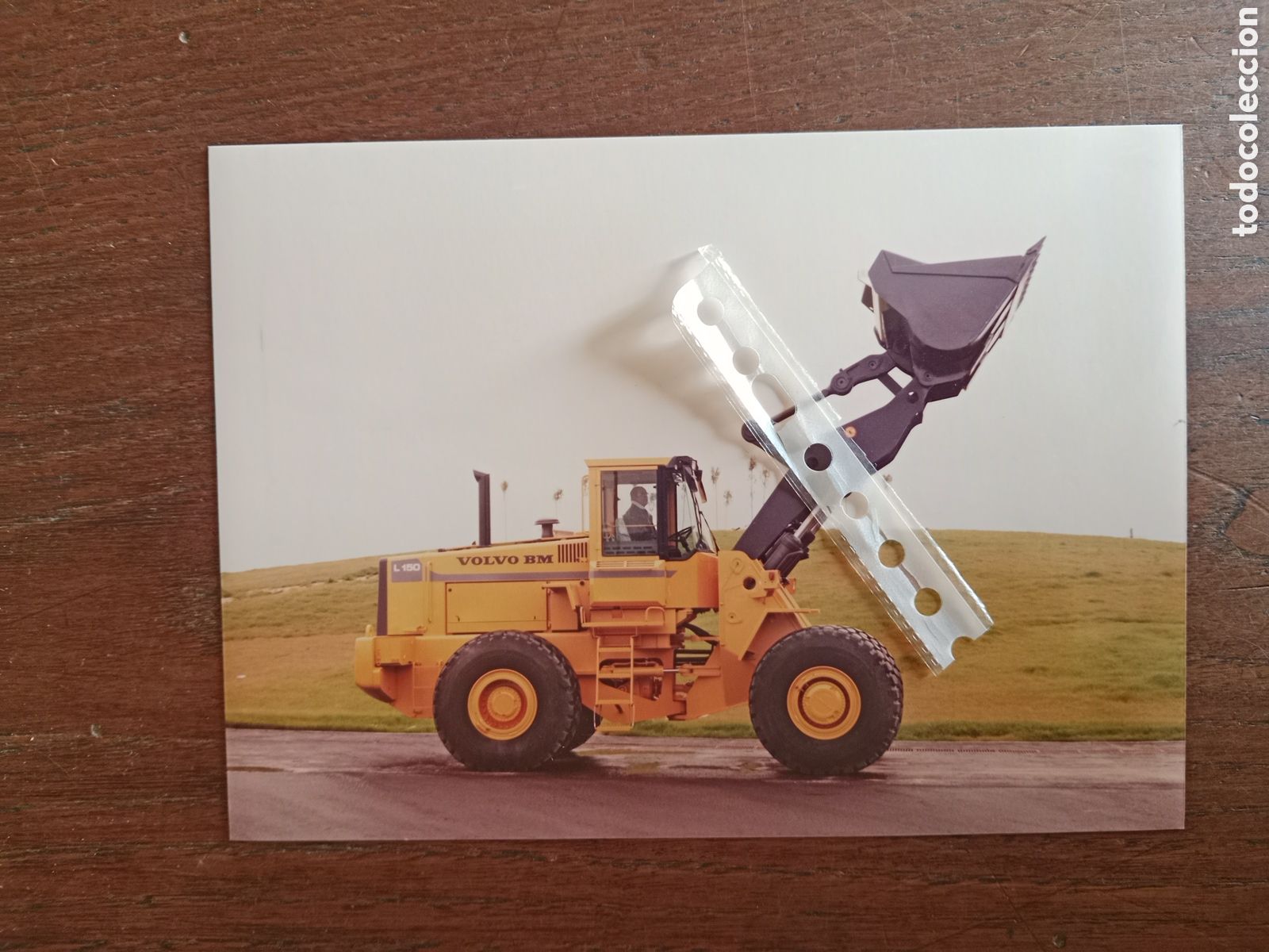 Sammelleidenschaft Andere Papierartikel: Fotograf&iacute;a pala excavadora volvo bm