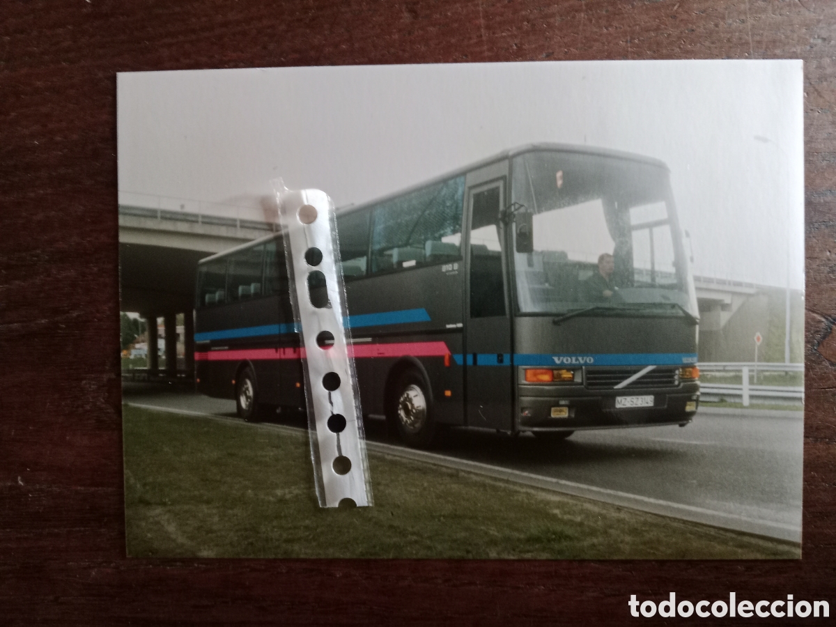 Collectionnisme Papier divers: Fotograf&iacute;a autob&uacute;s volvo