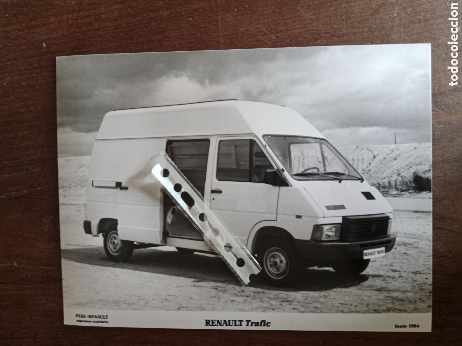 Collectionnisme Papier divers: Fotograf&iacute;a furgoneta Renault trafic fasa