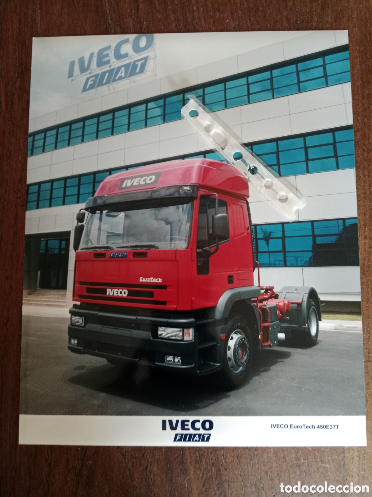 Collectionnisme Papier divers: Fotograf&iacute;a cami&oacute;n Iveco eurotech brasil