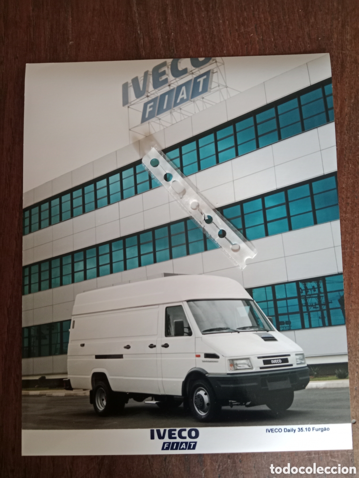 Collectionnisme Papier divers: Fotograf&iacute;a furgoneta Iveco daily brasil
