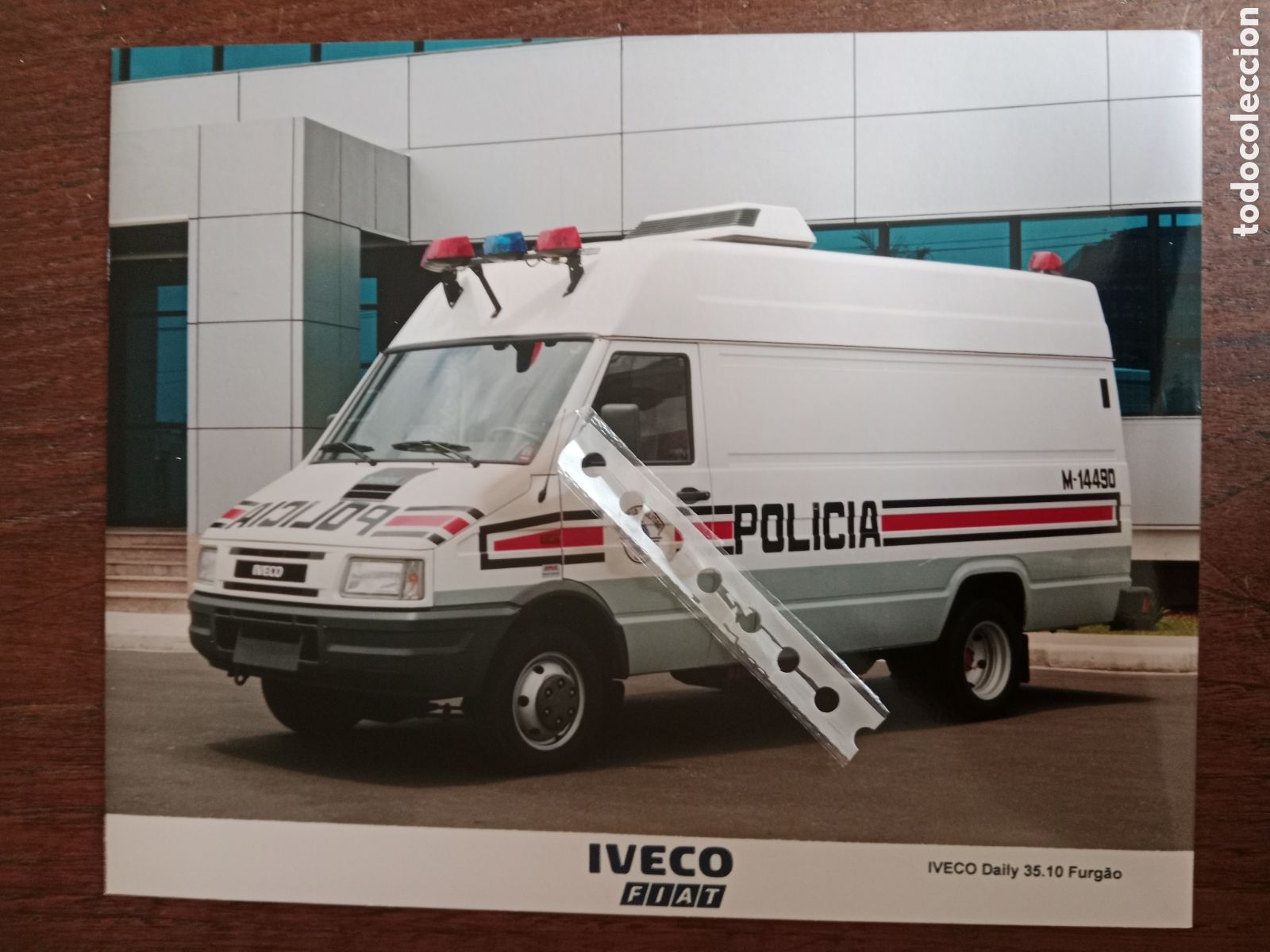 Collectionnisme Papier divers: Fotograf&iacute;a furgoneta Iveco daily brasil