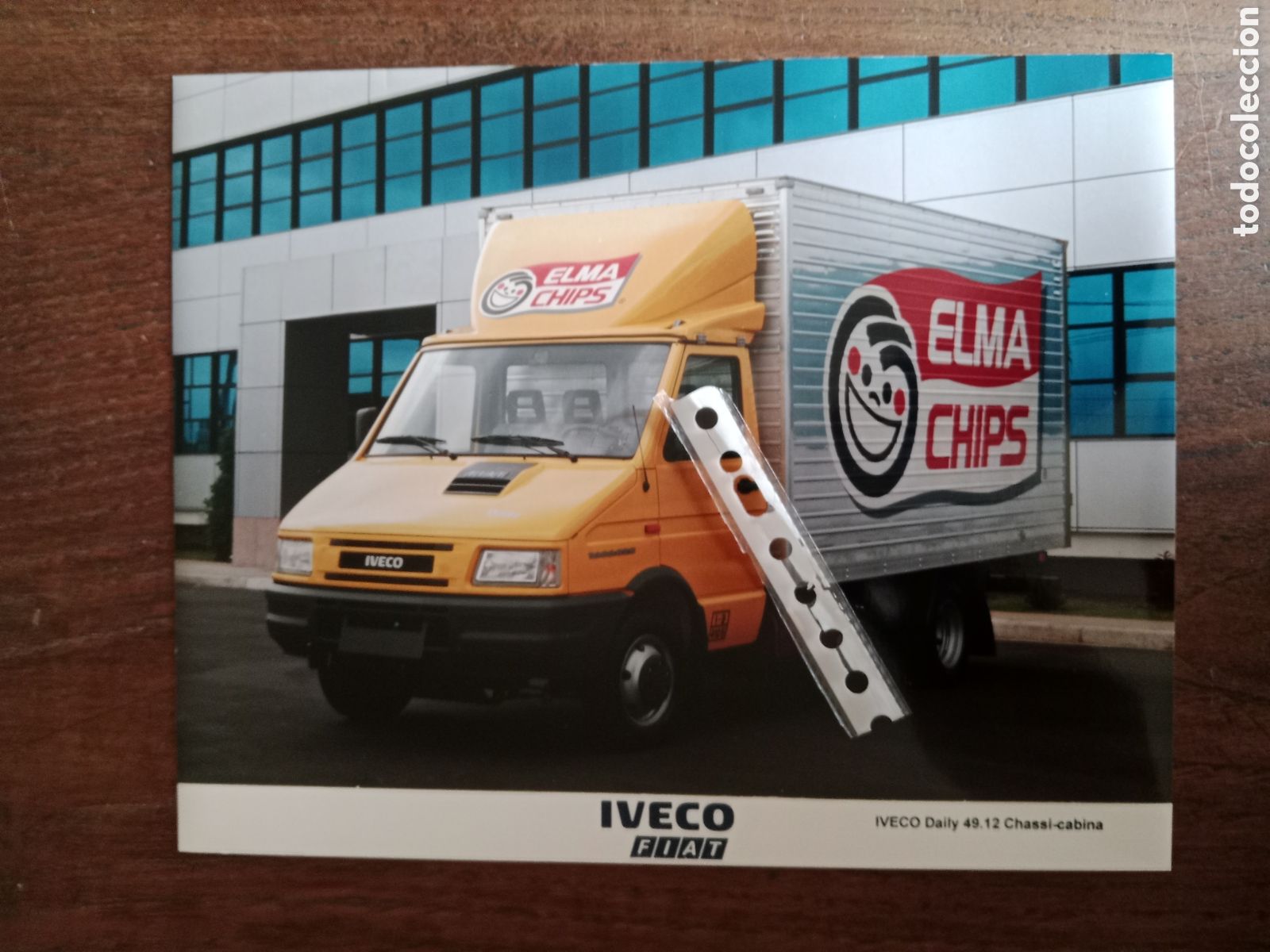 Collectionnisme Papier divers: Fotograf&iacute;a furgoneta Iveco daily brasil