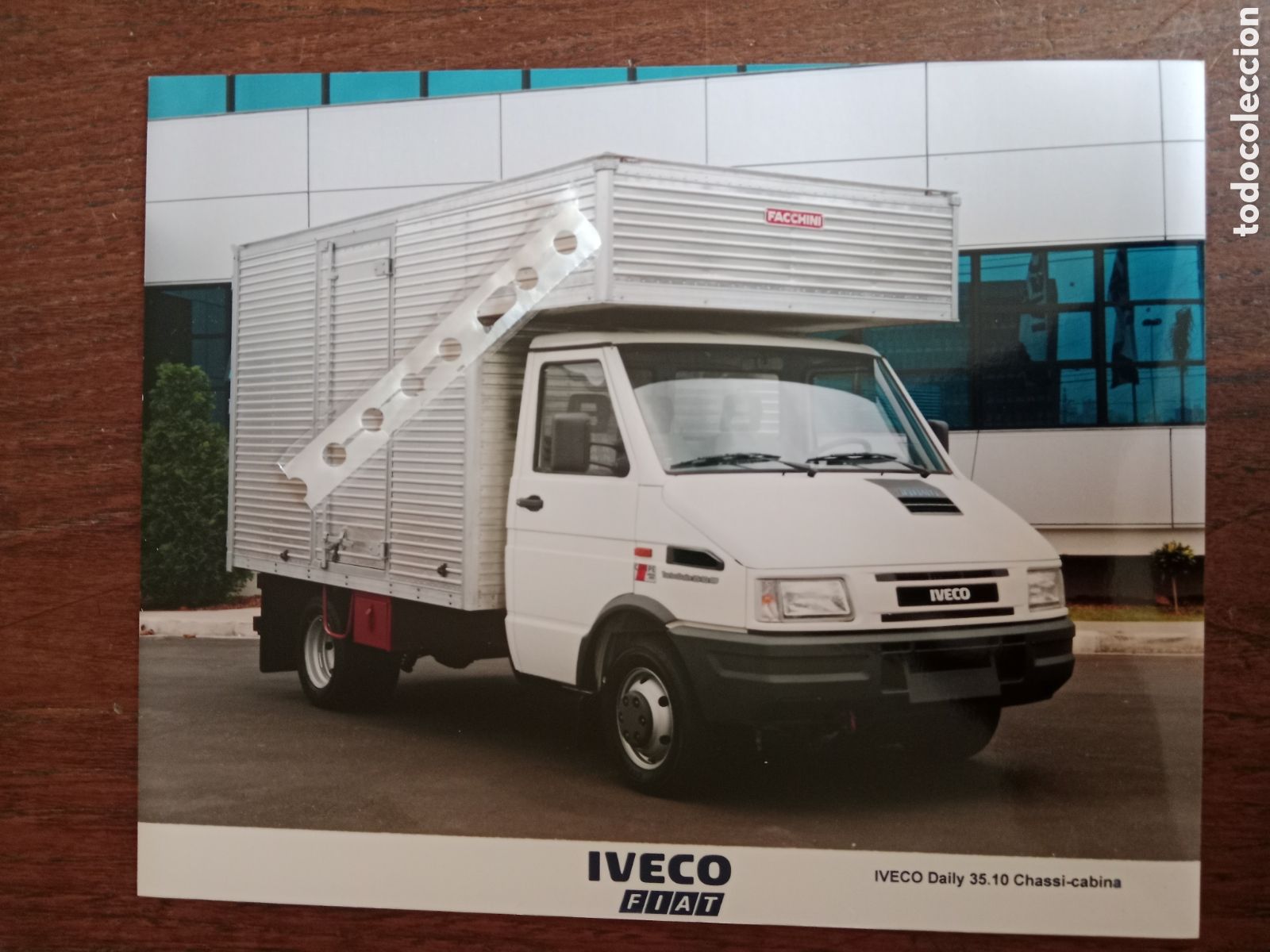 Collectionnisme Papier divers: Fotograf&iacute;a furgoneta Iveco daily brasil