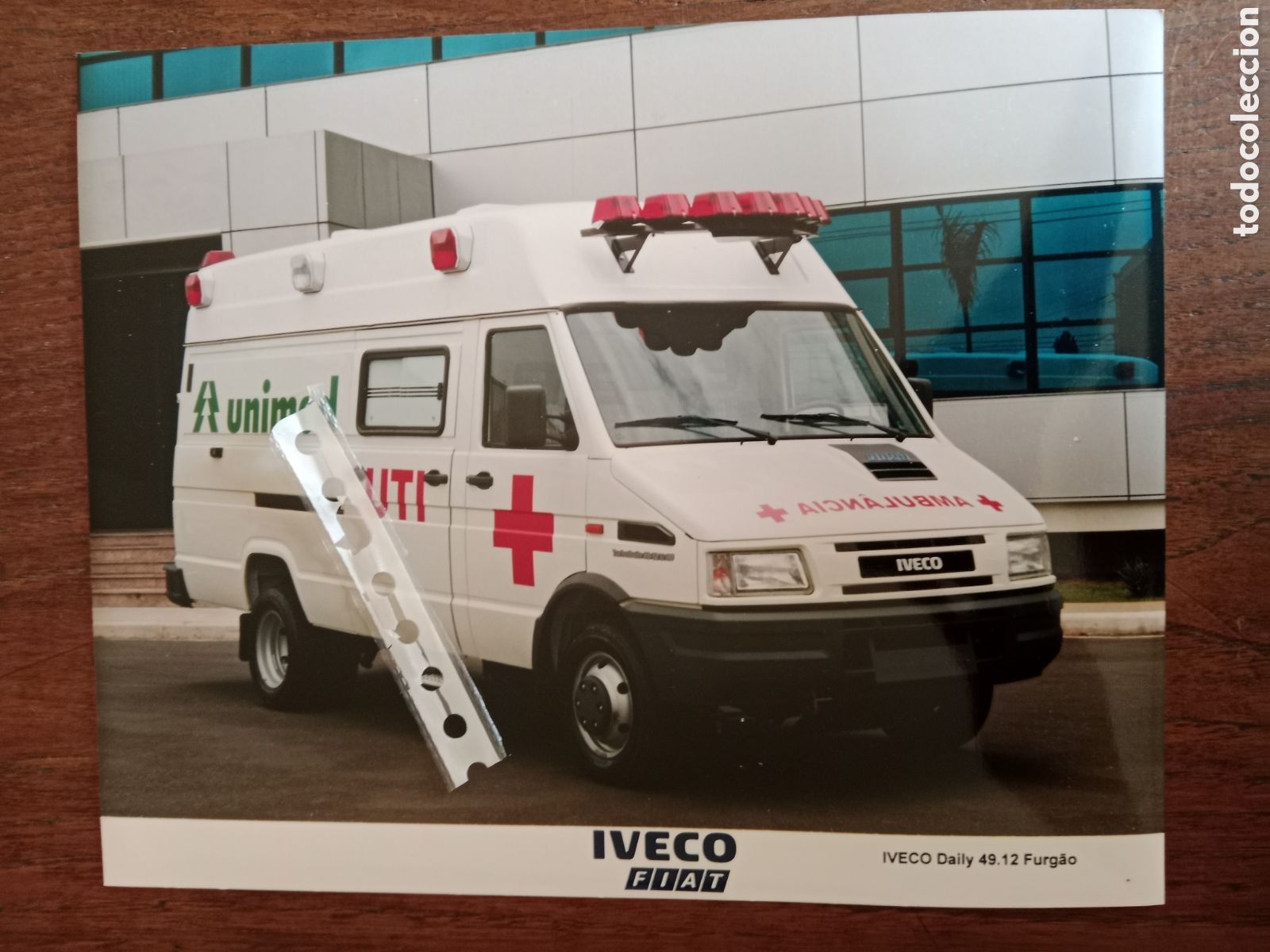 Collectionnisme Papier divers: Fotograf&iacute;a furgoneta Iveco daily brasil