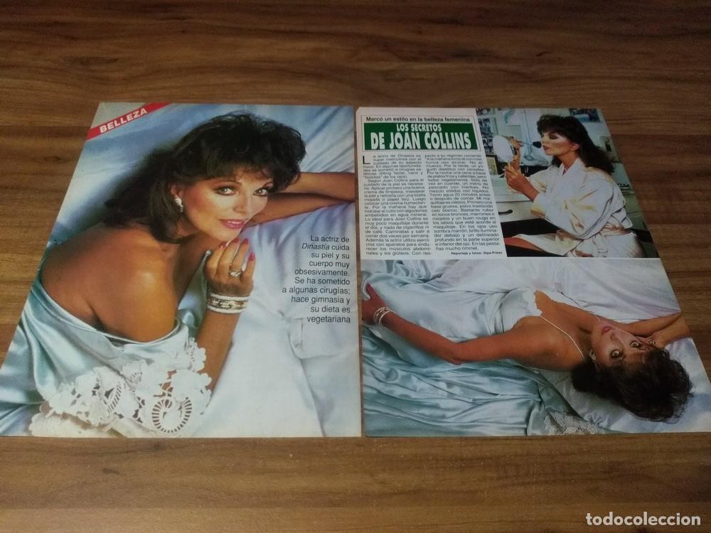 Otros art&iacute;culos de coleccionismo en papel: (I161) Joan Collins * Clippings Revista 2 Pgs * 1992