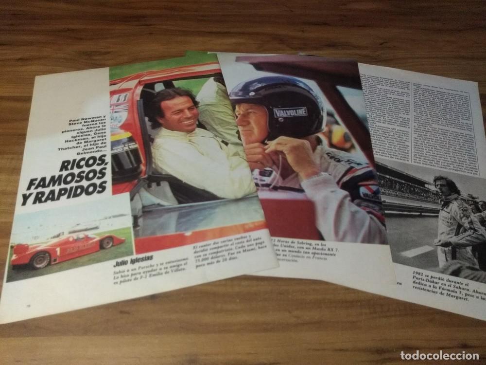 Otros Art&iacute;culos de Coleccionismo en Papel: (I171) Julio Iglesias * Clippings Revista 4 Pgs * 1984