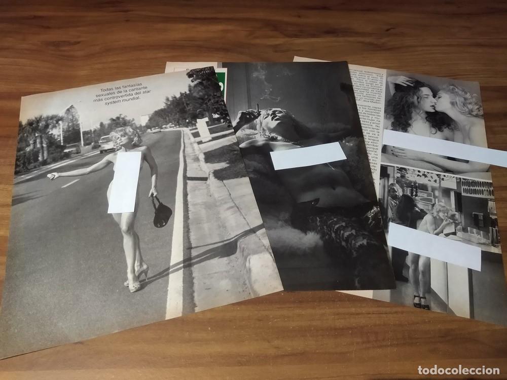 Otros Art&iacute;culos de Coleccionismo en Papel: (I183) Madonna * Clippings Revista 3 Pgs * 1992