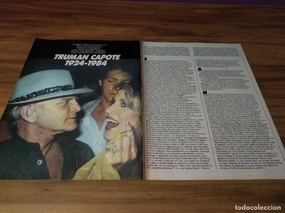 Otros Art&iacute;culos de Coleccionismo en Papel: (I216) Truman Capote * Clippings Revista 2 Pgs * 1984