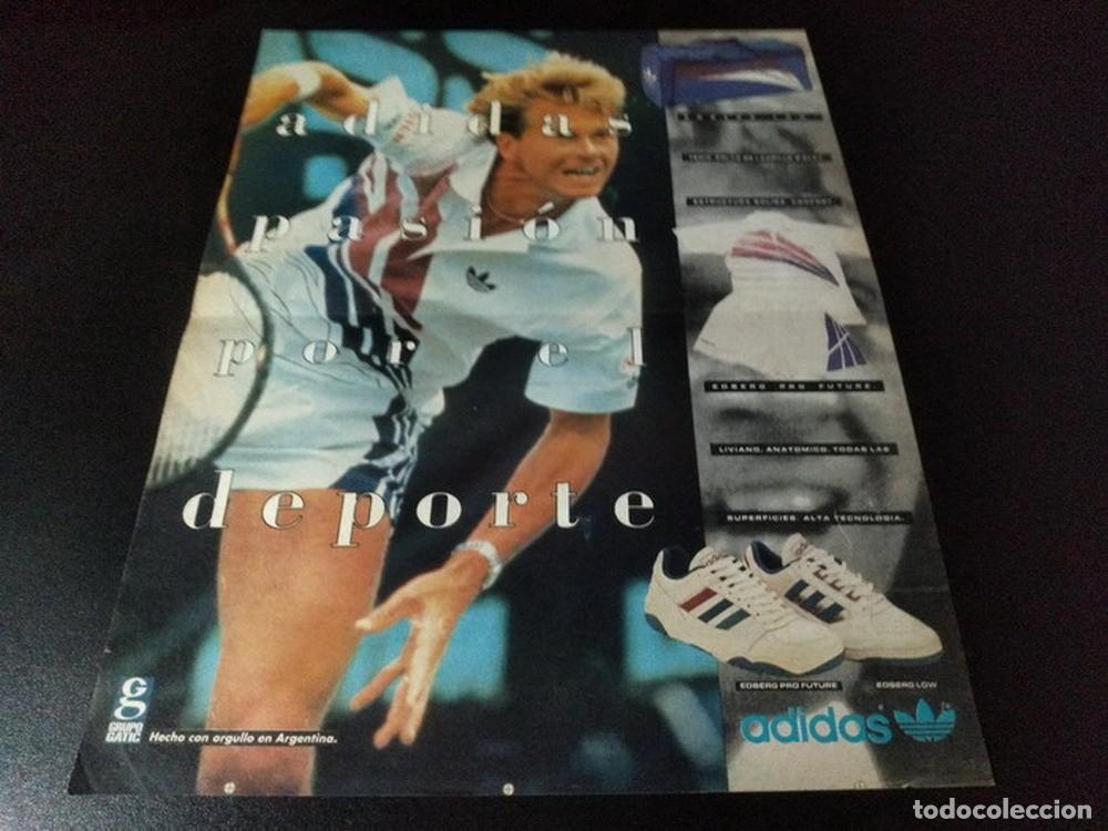 Otros art&iacute;culos de coleccionismo en papel: (PF027) Publicidad Clipping Stephan Edberg * Adidas
