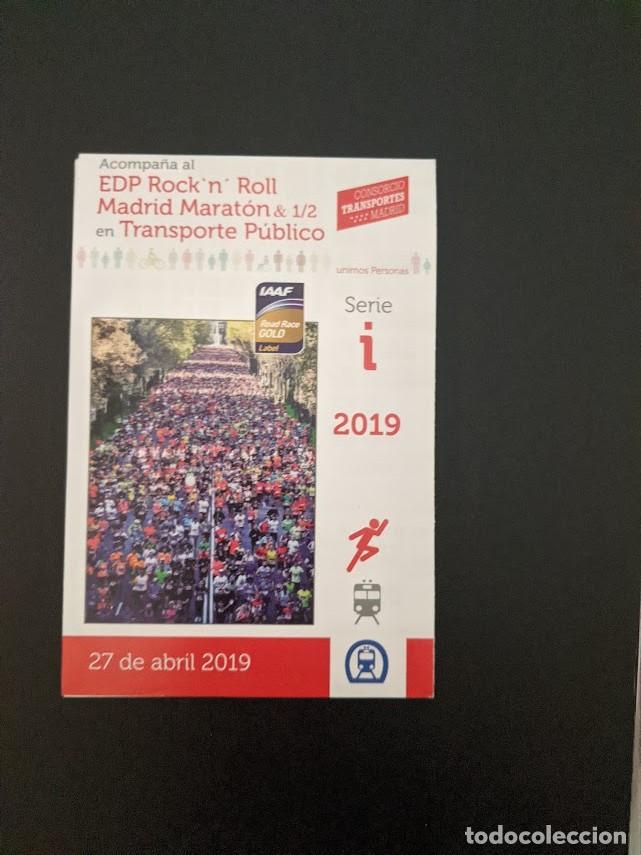 Otros Art&iacute;culos de Coleccionismo en Papel: EDP ROCK'N ROLL MADRID MARATON 2019