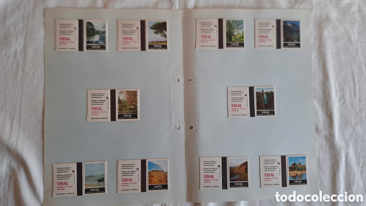 Otros Art&iacute;culos de Coleccionismo en Papel: 10 Cajas Cerillas VISAL FARMABION