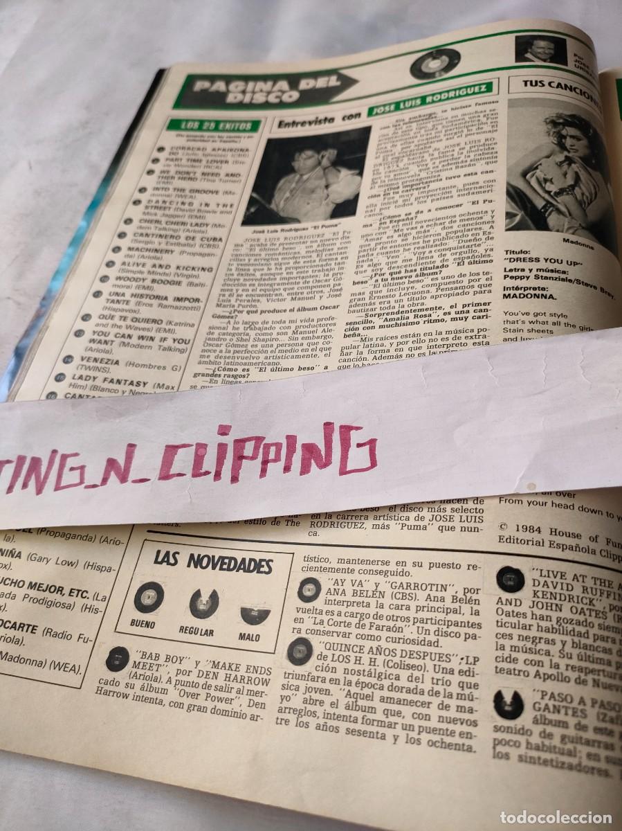 Otros Art&iacute;culos de Coleccionismo en Papel: Clipping H812512 MADONNA, EL PUMA