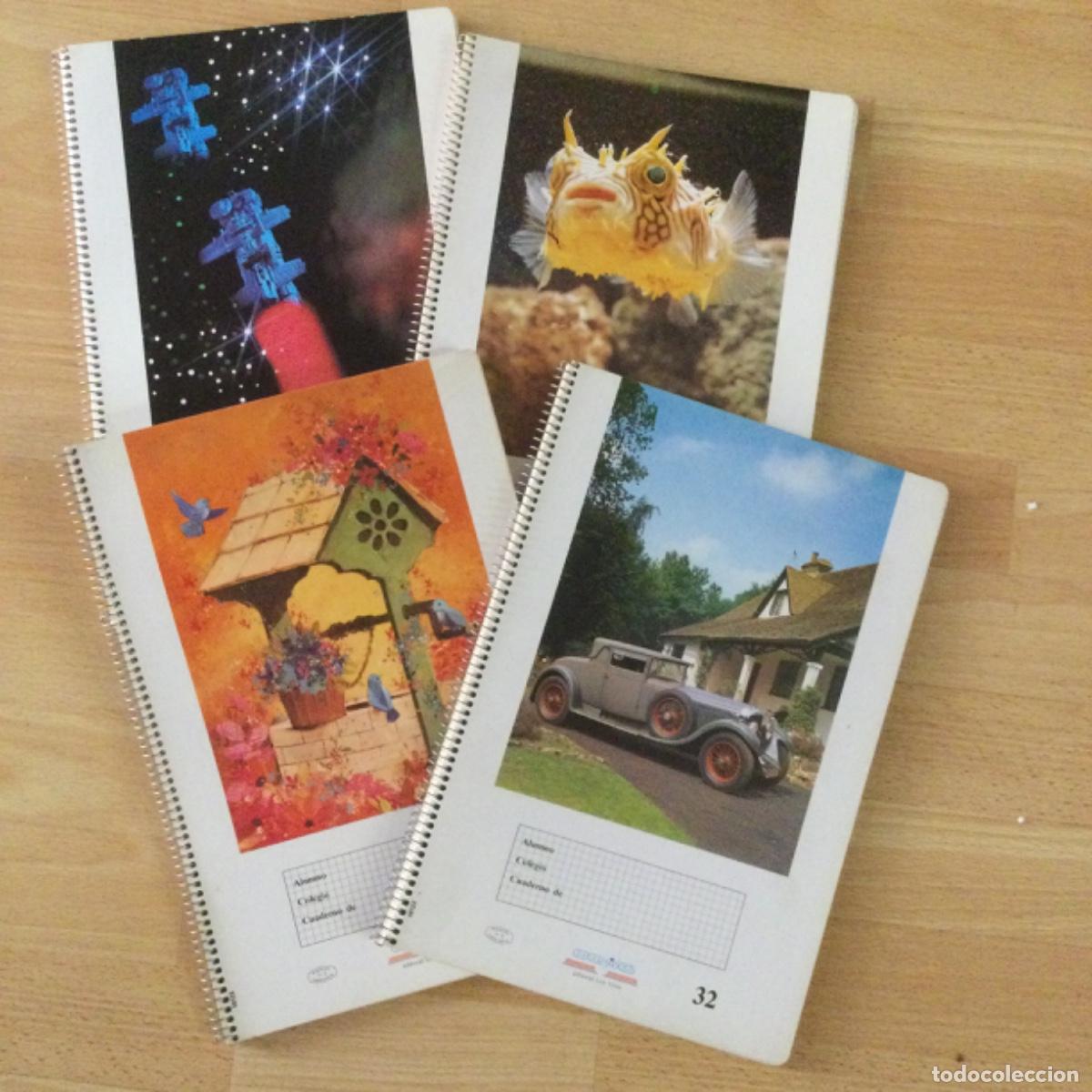 Otros Art&iacute;culos de Coleccionismo en Papel: Blocks espiral folio cuadricula 4 mm. N*32. Edelvives (Lote de 4). NUEVOS