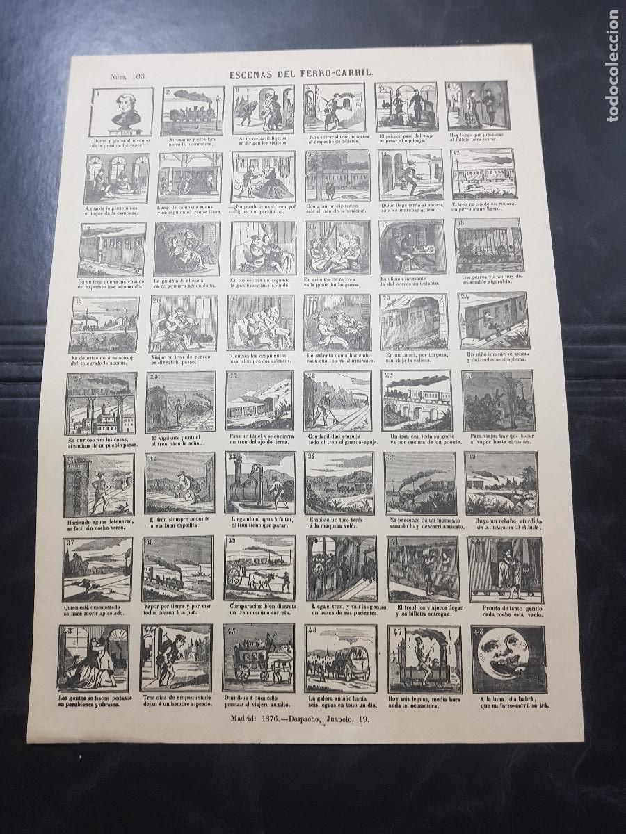 Otros Art&iacute;culos de Coleccionismo en Papel: ESCENAS DEL FERRO-CARRIL