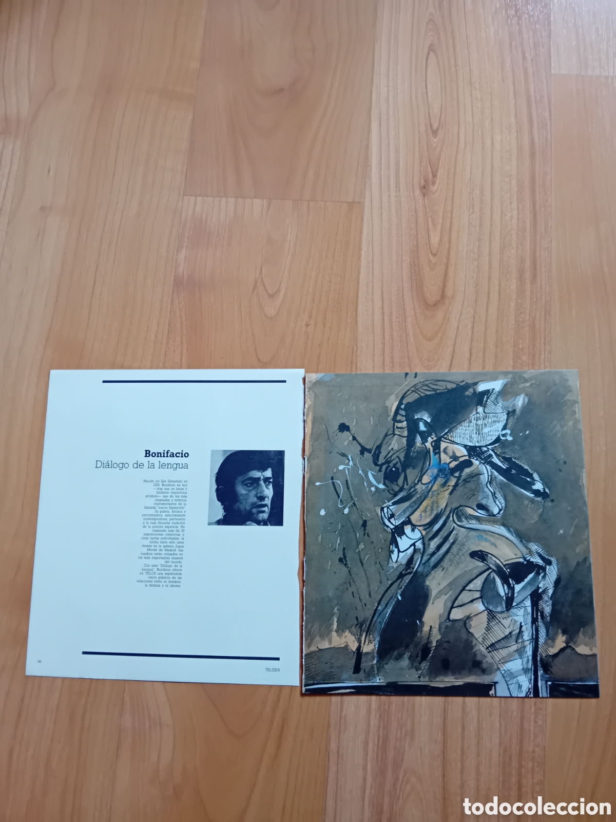 Collectionnisme Papier divers: REPORTAJE SOBRE BONIFACIO EN REVISTA DE 1986. FOTOS DE TODAS LAS PAGINAS