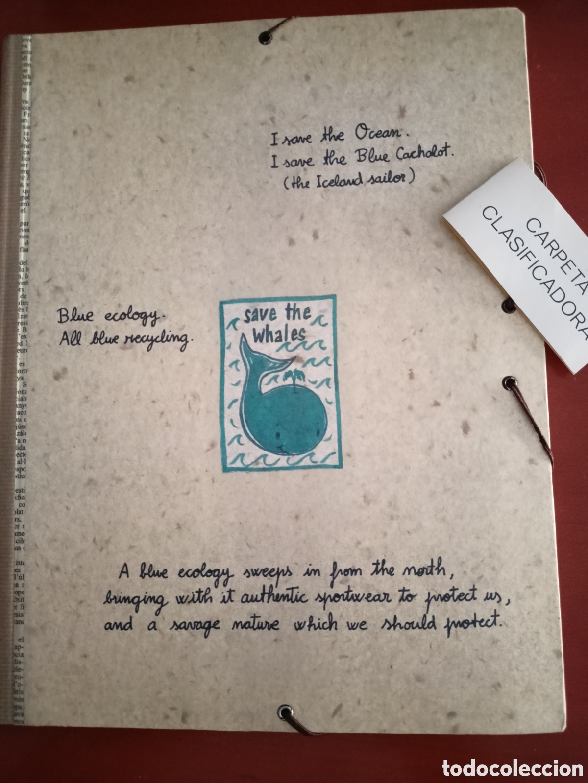 Sammelleidenschaft Andere Papierartikel: Busquets. Carpeta clasificadora. Nuevo